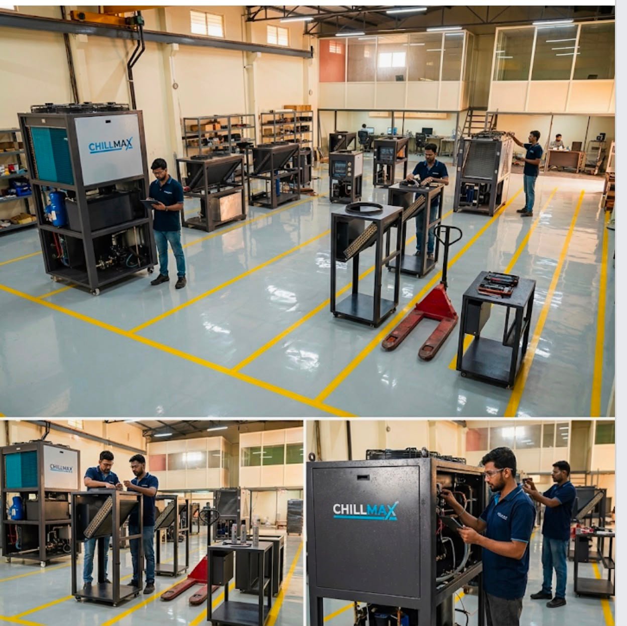 Chillmax special purpose water chiller, premium engineering showcase